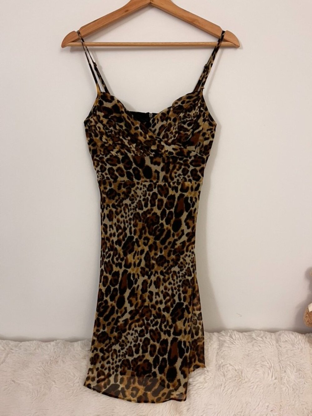 NWT Guess leopard dress